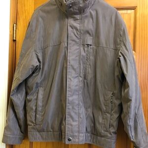 MICHAEL KORS Men's JACKET / Size Large / Insulated / Hooded / Brown